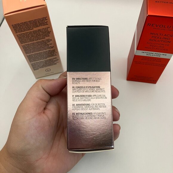 Revolution Skincare Serums Set Glycolic, Niacinamide & Multi Acid Peel 30ml 3set - Picture 8 of 12